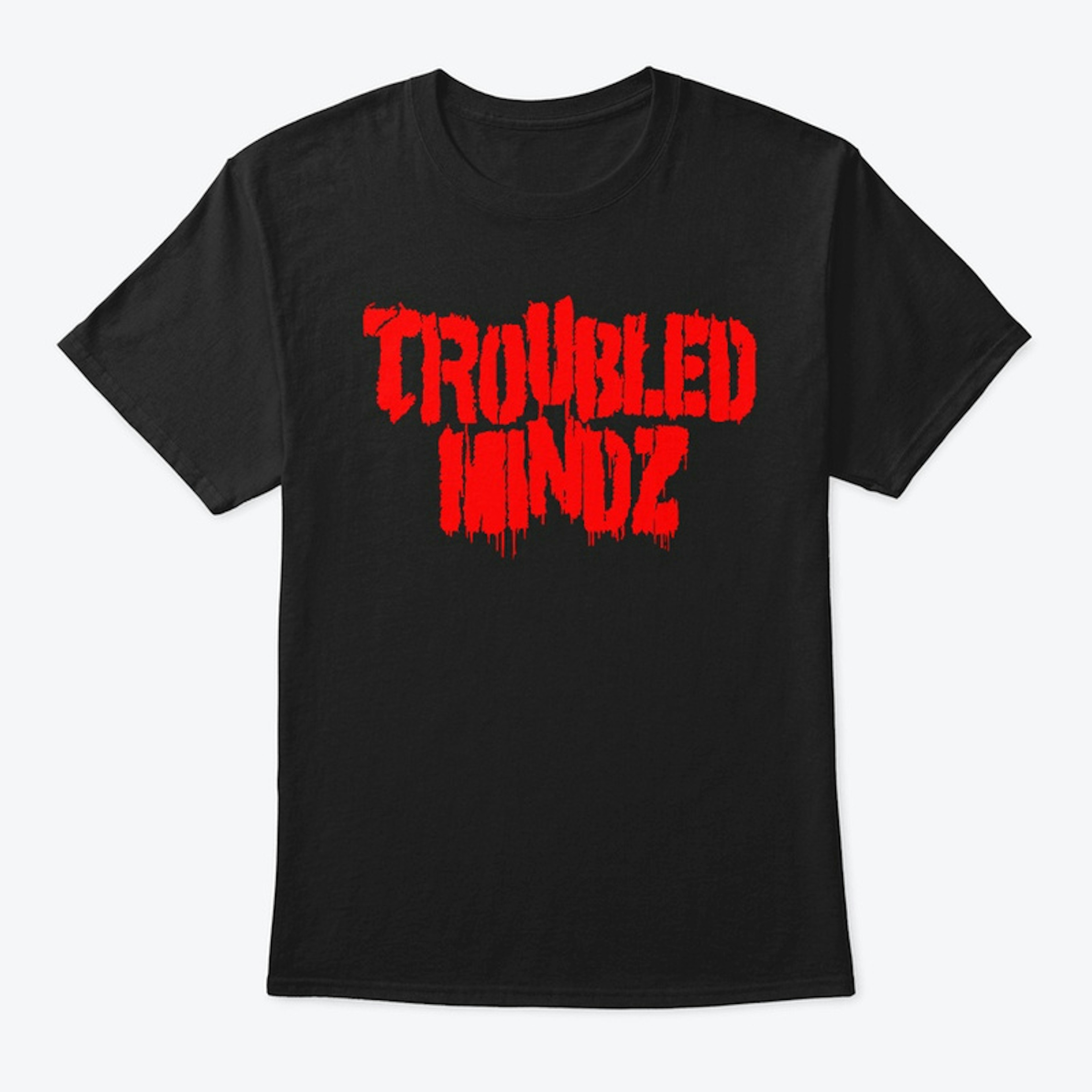 Troubled Mindz Red Logo Tshirt